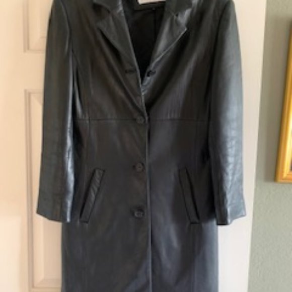 Jones of New York Classic leather jacket - Picture 1 of 3